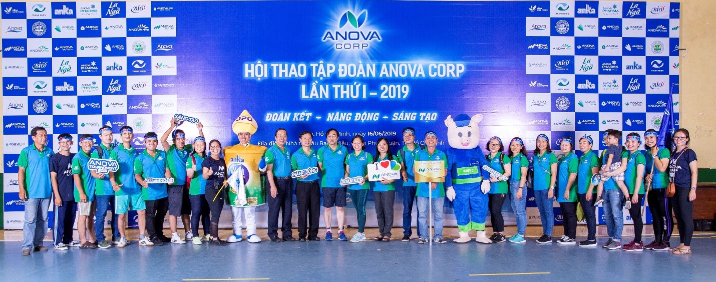 Closing ceremony of the first Anova Group Sports Festival 2019