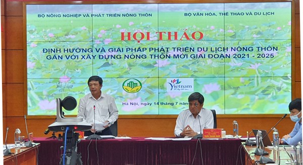 Hội thảo Định hướng và giải pháp phát triển du lịch nông thôn gắn với xây dựng NTM giai đoạn 2021-2025